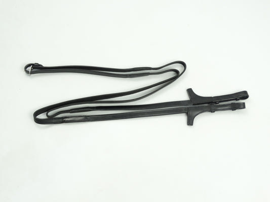 Rênes 5/8 cuir et grip, sans taquet, avec arrêtoirs