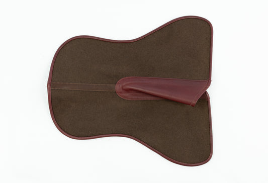 Amortisseur dressage cuir et feutre