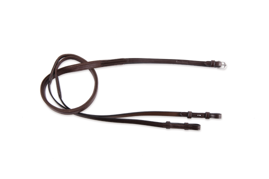 Rênes Cuir et Grip 1/2