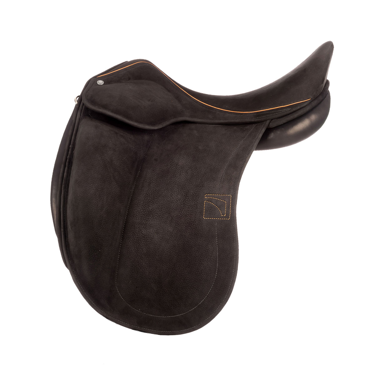 Modèle DAC dressage selle sur-mesure Childéric cuir bespoke saddle fait en France made in France fait main