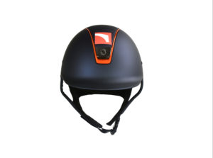 Bombe samshield bleue logo Childéric casque