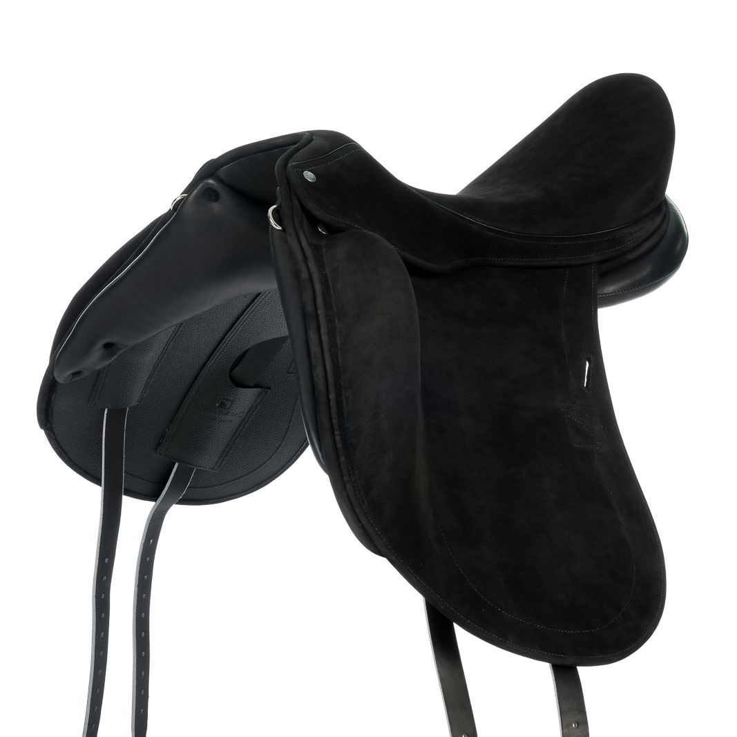 Modèle DHE dressage selle sur-mesure Childéric cuir bespoke saddle fait en France made in France fait main