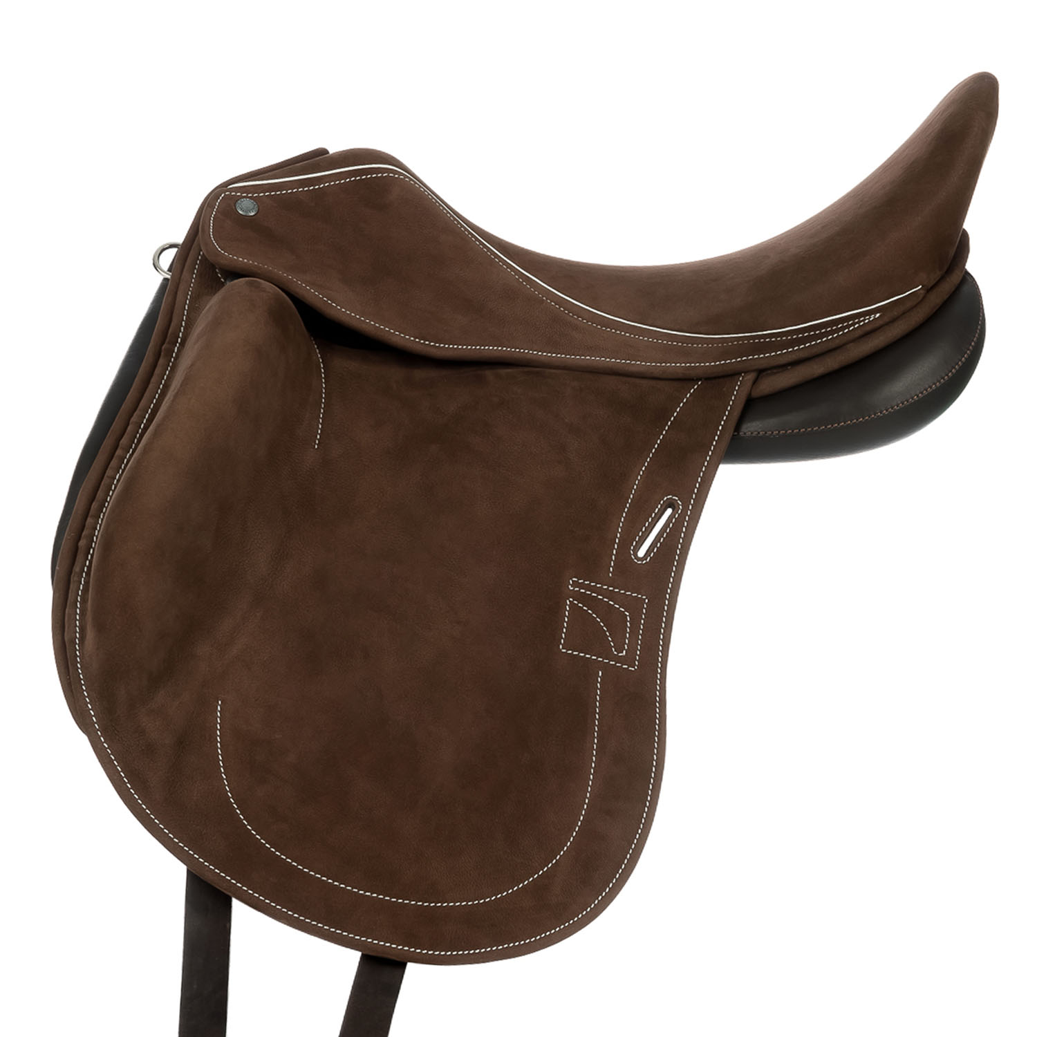 Modèle DHE dressage selle sur-mesure Childéric cuir bespoke saddle fait en France made in France fait main