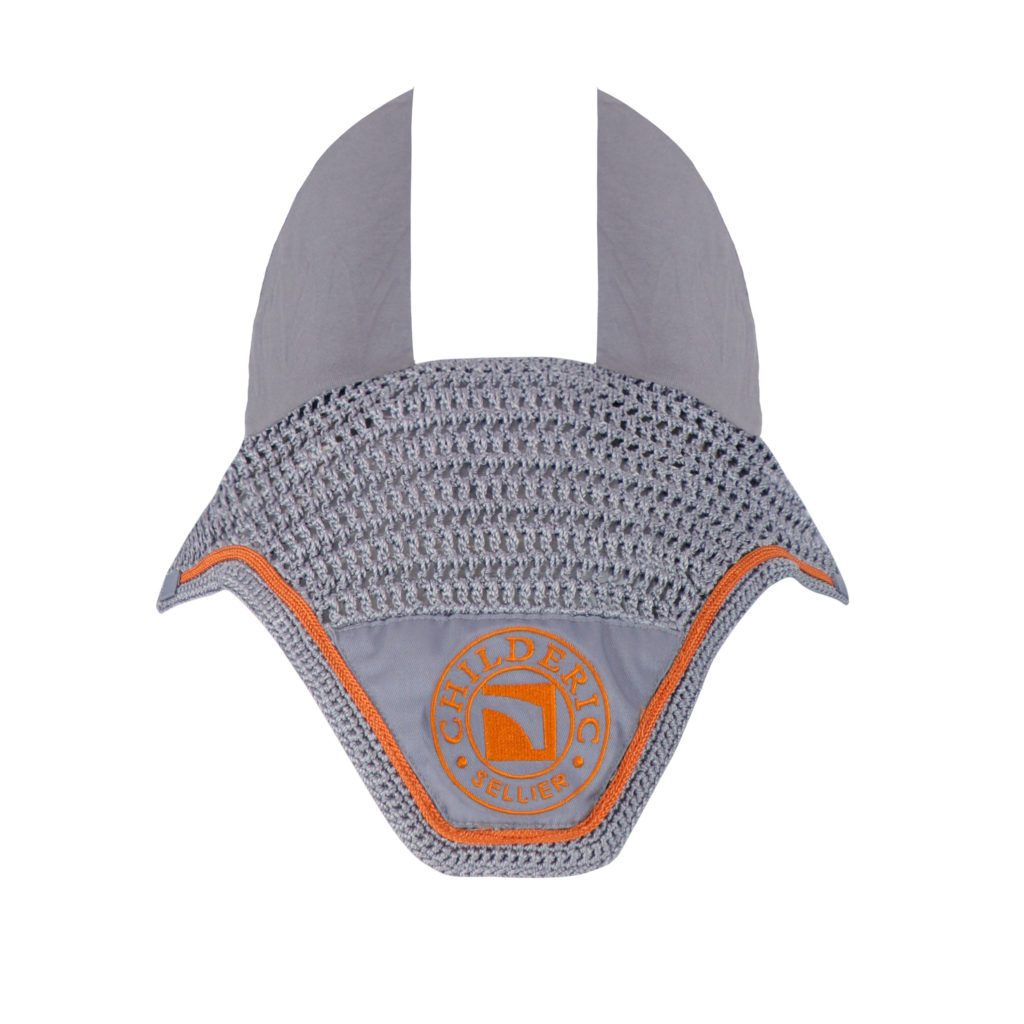 fly veil grey bonnet cheval chevaux Childéric gris