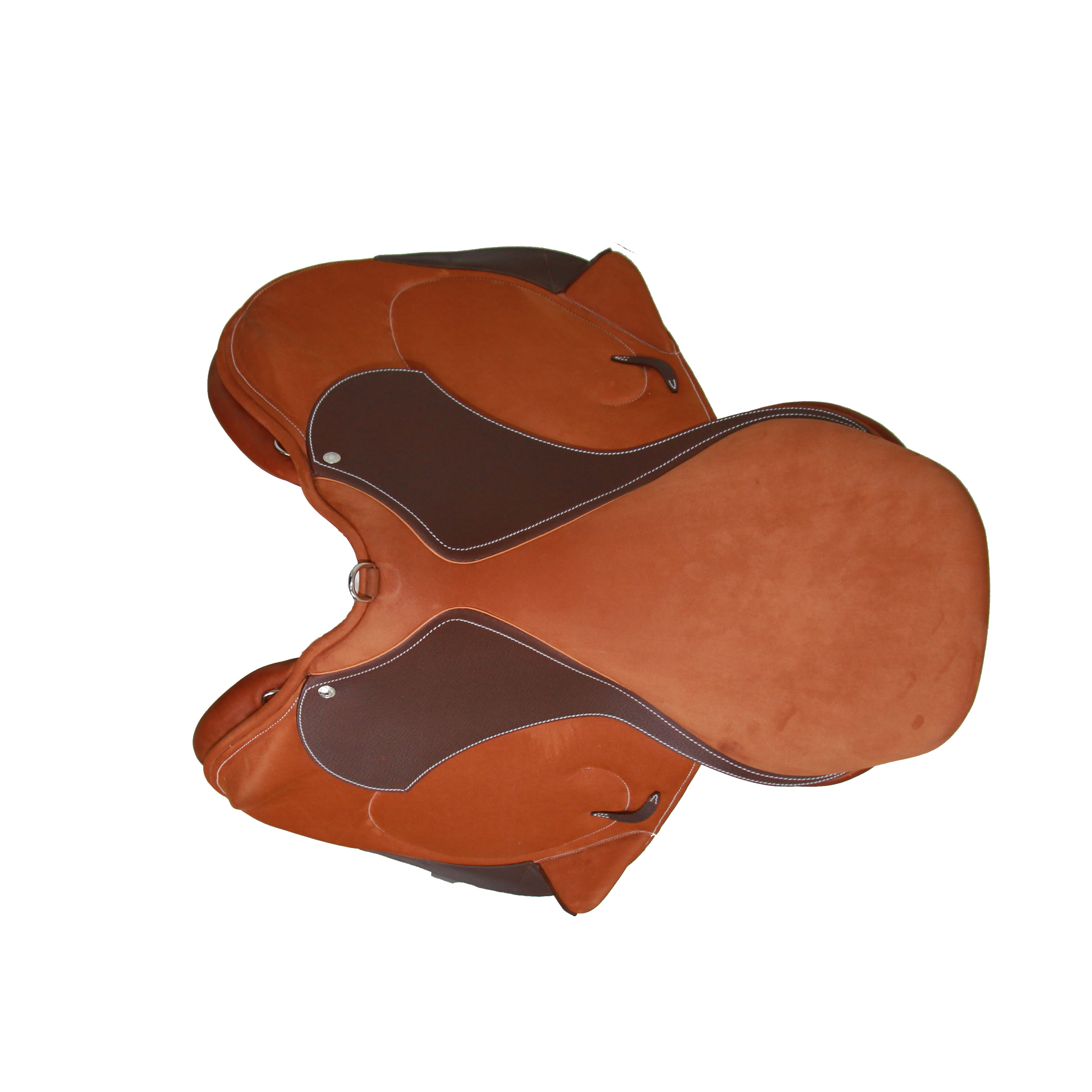 Modèle CFAP cross selle sur-mesure Childéric cuir bespoke saddle fait en France made in France fait main monoquartier