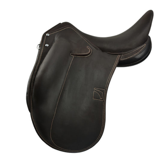 Selle de dressage Childéric sur mesure sur-mesure cuir fait main artisanat bespoke handcrafted