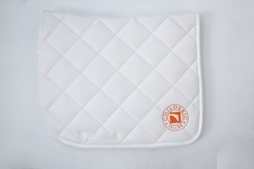Tapis dressage blanc