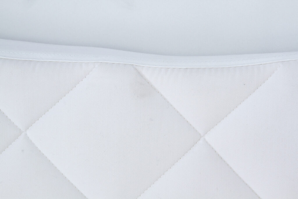Tapis dressage blanc